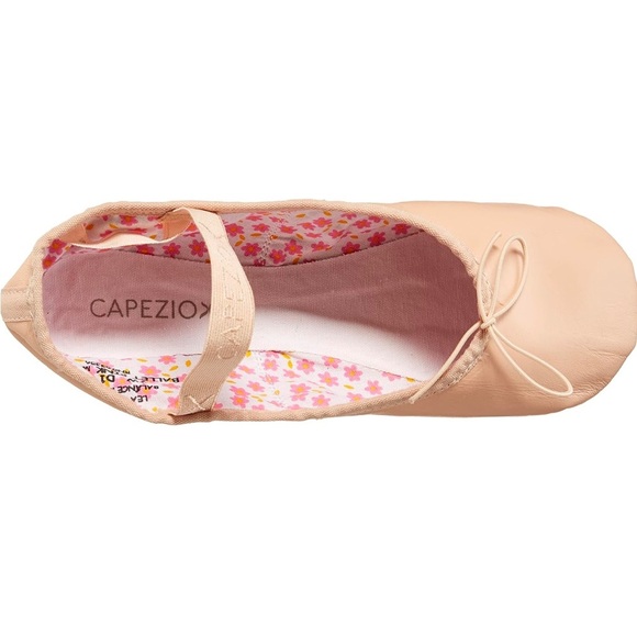 New Capezio Daisy Pink Leather Ballet Shoes Little Girl Sz 10 Narrow - Picture 3 of 6